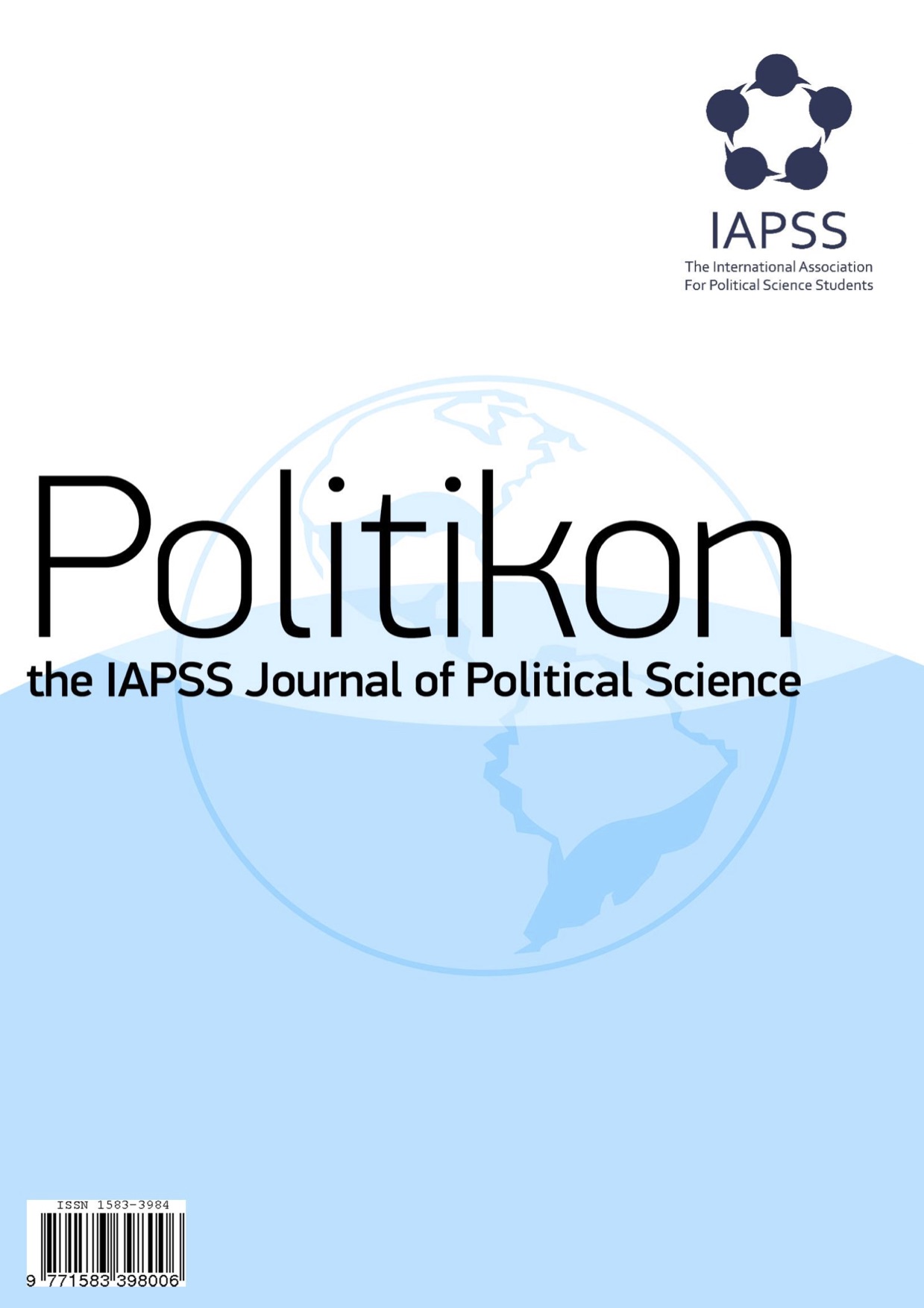 					View Vol. 15 No. 2 (2015): Special Issue: The Second IAPSS World Congress
				